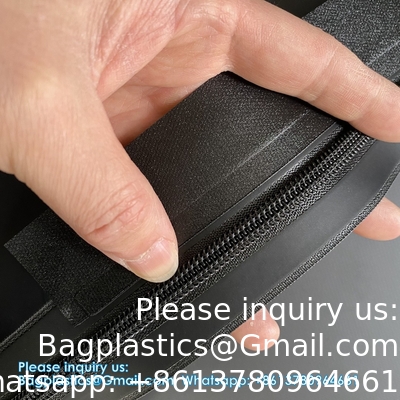 Custom Multi-Colors Waterproof Zipper PU Coated Triangular Teeth Plastic Zippers Water Resistant For Garments Bags