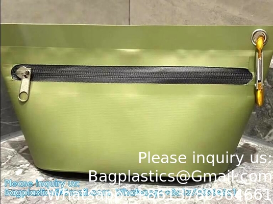 PVC Tarp Pouch Toiletry Bag MakeUp Bag Sturdy PVC Tarpaulin Pencil Pouch Small Storage Bag
