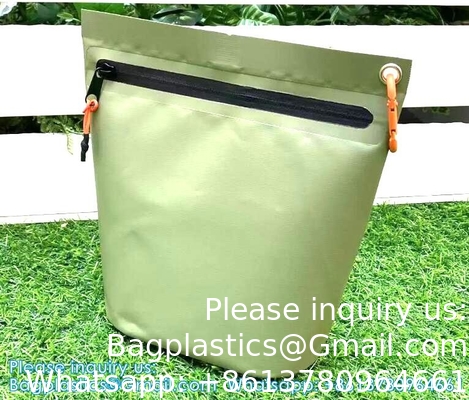PVC Tarp Pouch Toiletry Bag MakeUp Bag Sturdy PVC Tarpaulin Pencil Pouch Small Storage Bag