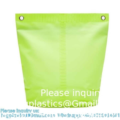 Custom Logo Waterproof Bag PVC Tarpaulin Fishing Bags Washing Bag Made With Welding Process