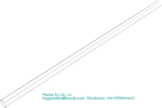 Polycarbonate Rigid Tubing, Wall Thickness PETG Tube, Clear DIY Acrylic Tube Lexan Tubing Unbreakable