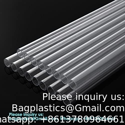 Plastic Pipe Rigid Polycarbonate Round Tube Unbreakable Polycarbonate Tubing Chemical Resistant Clear Tube