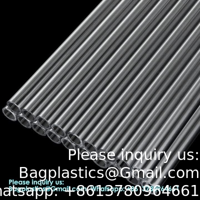 Plastic Pipe Rigid Polycarbonate Round Tube Unbreakable Polycarbonate Tubing Chemical Resistant Clear Tube
