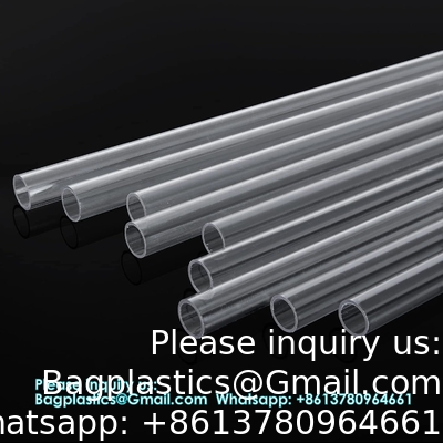 Plastic Pipe Rigid Polycarbonate Round Tube Unbreakable Polycarbonate Tubing Chemical Resistant Clear Tube