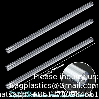 Plastic Pipe Rigid Polycarbonate Round Tube Unbreakable Polycarbonate Tubing Chemical Resistant Clear Tube