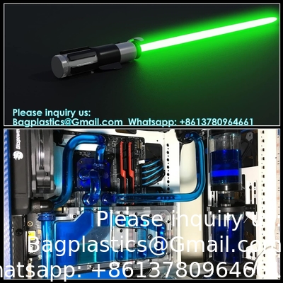 Acrylic Tube, Clear Plastic Pipe Tube 15.5'' Length Clear PVC Pipe Round Polycarbonate Tubing Chemical Resistant
