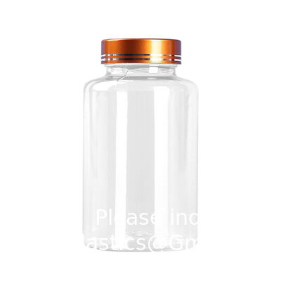 100ml 120ml 150ml 200ml 250ml 225ml Medicine Pill Bottles Transparent Plastic Pet Capsule Medicine Plastic Bottle With Cap