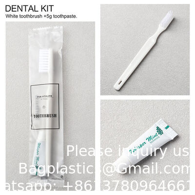 Hotel Toiletries Kit Basic Cleaning Travelling Set Portable Disposable Hotels Amenities Set, Travel Toothbrush Kit, Shaving Kit, Dental Kit, Vanity Kit, Comb, Slipper, Hotel Supplies,