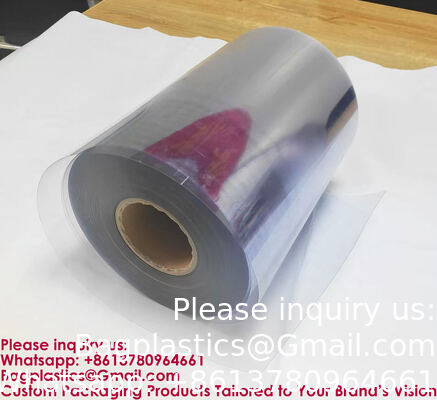 PVDC Film, Alu Alu Foil, PETG Shrink Film, PLA Film, Blister Foil, Composited Film, TPU Film, EVA Film, VINYL Leather, Protection Film, Pharmaceutical Packaging White Colorful PVC/PE Film Rolls
