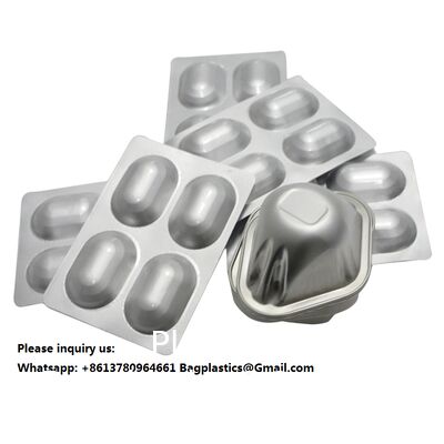 Alu Foil Pharmaceutical Blister Foil | Cold Form Aluminum Foil For Tablet Packaging High Barrier 0.14mm 0.16mm 0.18mm Alu Alu Foil for Blister Packaging