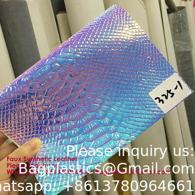 0.6mm High Quality Metallic Embossed Faux Synthetic Leather Small Square Design Lizard Artificial Leather For Sofa Furniture Bag for Handbag Belt label sticker, clothes accessories