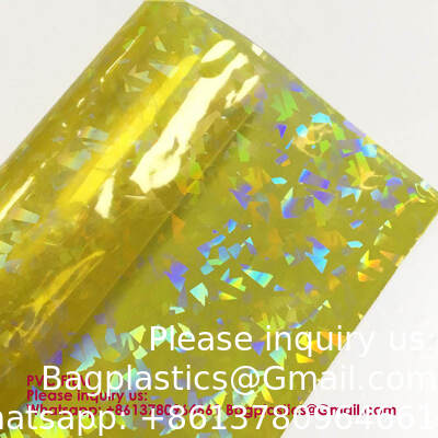 Metal PVC Film Lettering Film PVC Printed Tablecloth PVC electrostatic film PVC Heat Activated Film PVC Transparent Film PVC Holographic/Laser Film PVC Glitter Film PVC Colored Film PVC Printed Film