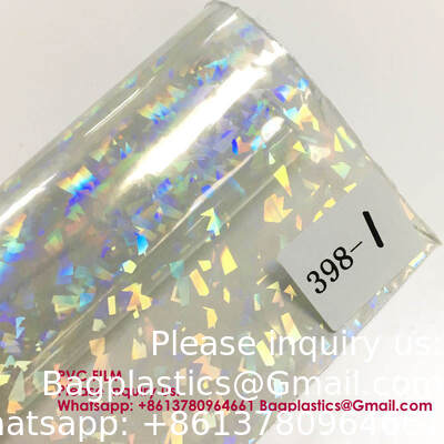 Metal PVC Film Lettering Film PVC Printed Tablecloth PVC electrostatic film PVC Heat Activated Film PVC Transparent Film PVC Holographic/Laser Film PVC Glitter Film PVC Colored Film PVC Printed Film