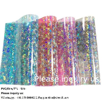 Metal PVC Film Lettering Film PVC Printed Tablecloth PVC electrostatic film PVC Heat Activated Film PVC Transparent Film PVC Holographic/Laser Film PVC Glitter Film PVC Colored Film PVC Printed Film