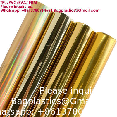 TPU Glitter Transparent Film TPU Metallic Film Solid TPU Film TPU Holographic/Laser Film Matt TPU Film TPU Printed Film TPU Rainbow Film TPU Transparent Film